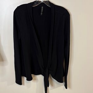 Athleta Black Wrap Cardigan | S